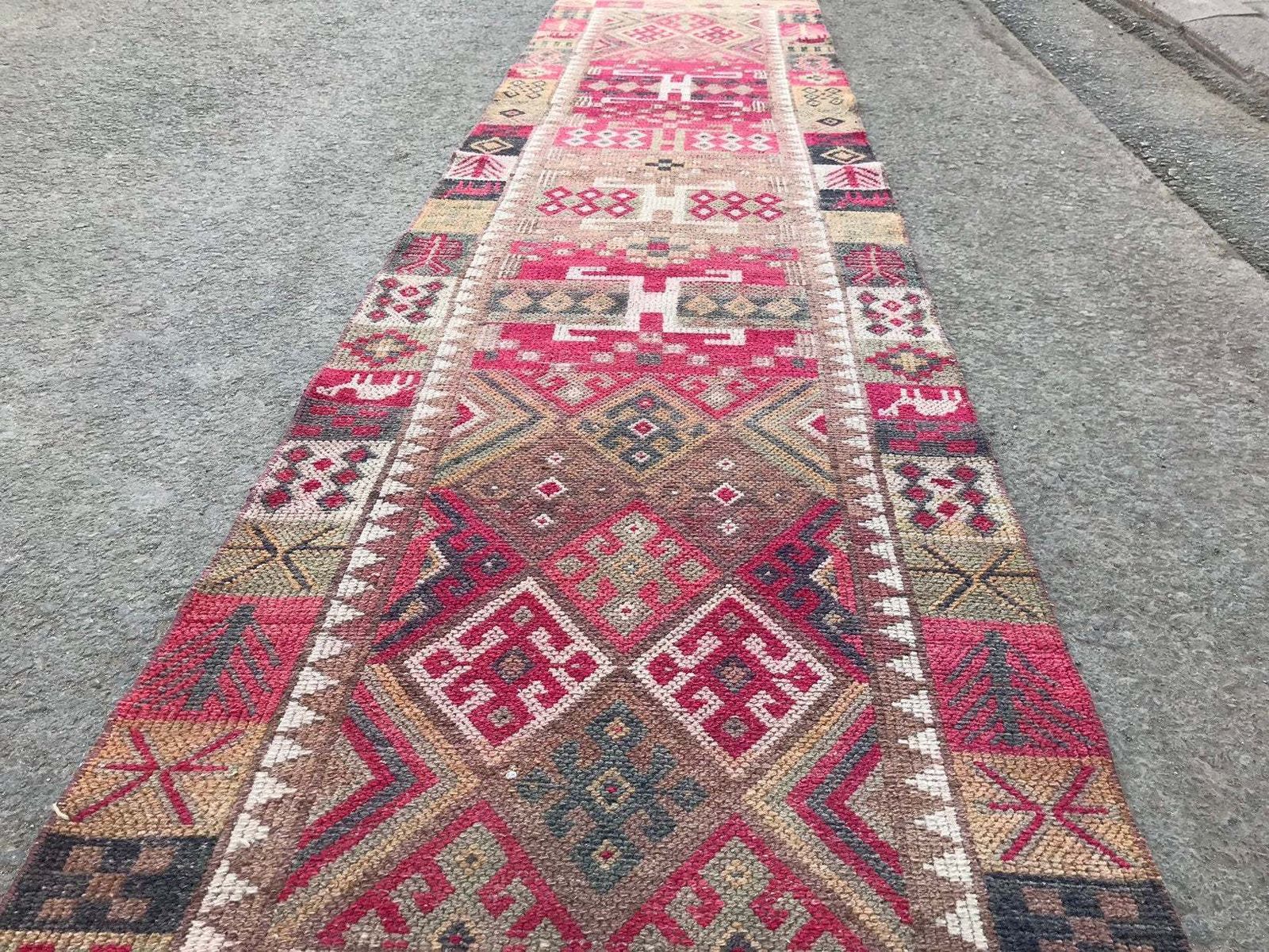 Runner Rug,Original Runner,Oushak Runner,Wool Rug,Home Decor,Anatolian Runner,Turkish Rug,Bohemian Rug,Area Rug,Carpet Rug,Turkish Runner photo vinterior