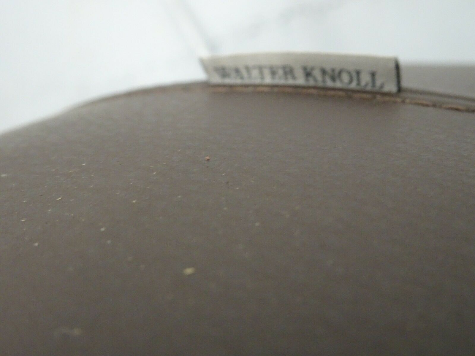 4680.0 Pair Of Walter Knoll Flow Chair's In Premium Chocolate Leather photo