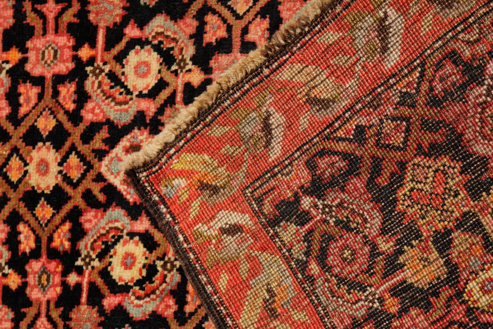 Antique Hand Made Oriental Carpet  Caucasian Shirvan Runner Rugs 115x545cm photo vinterior