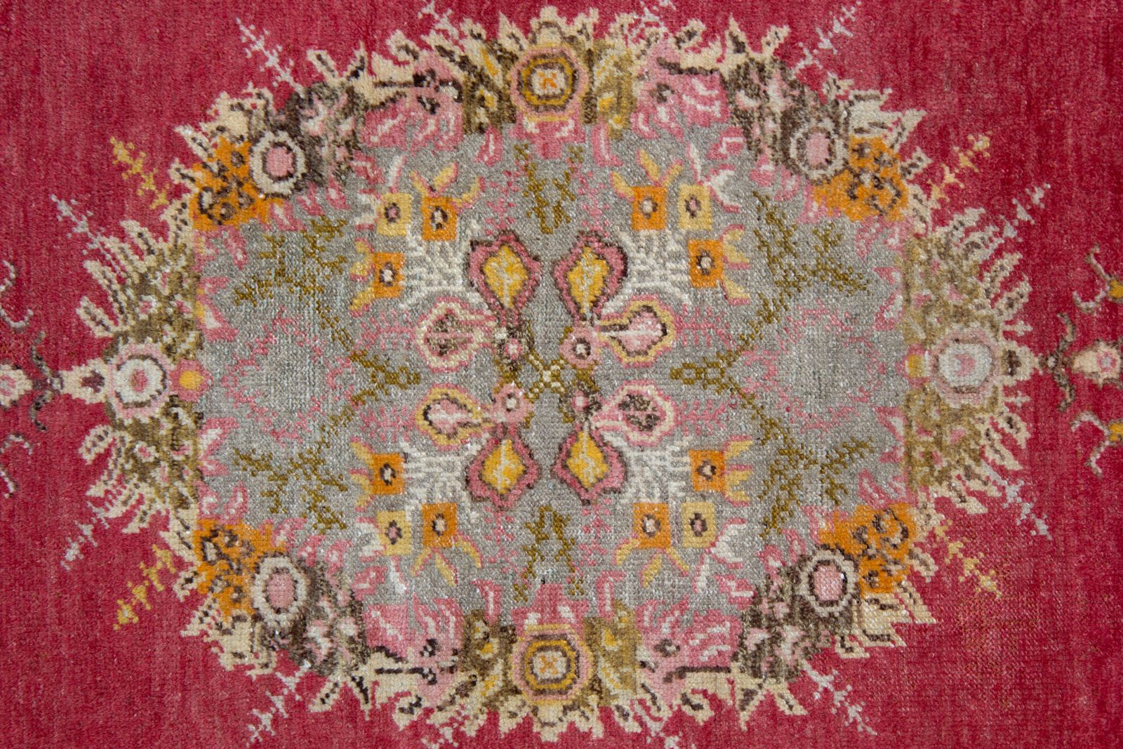 Hand Made 20th Century Turkish Wool Area Rug, Traditional Oriental Carpet  103x197cm photo for sale