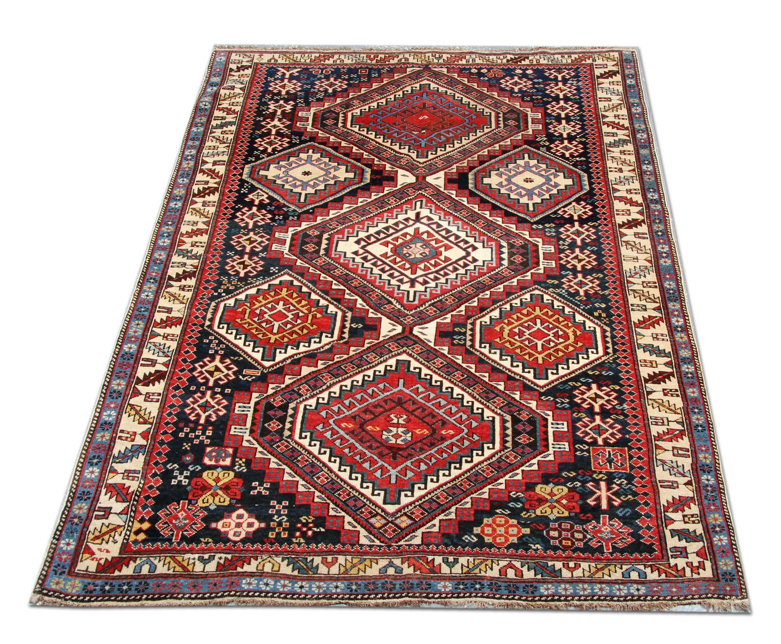 Antique Handmade Wool Shirvan Carpet Area Rug  120x165cm photo furniture