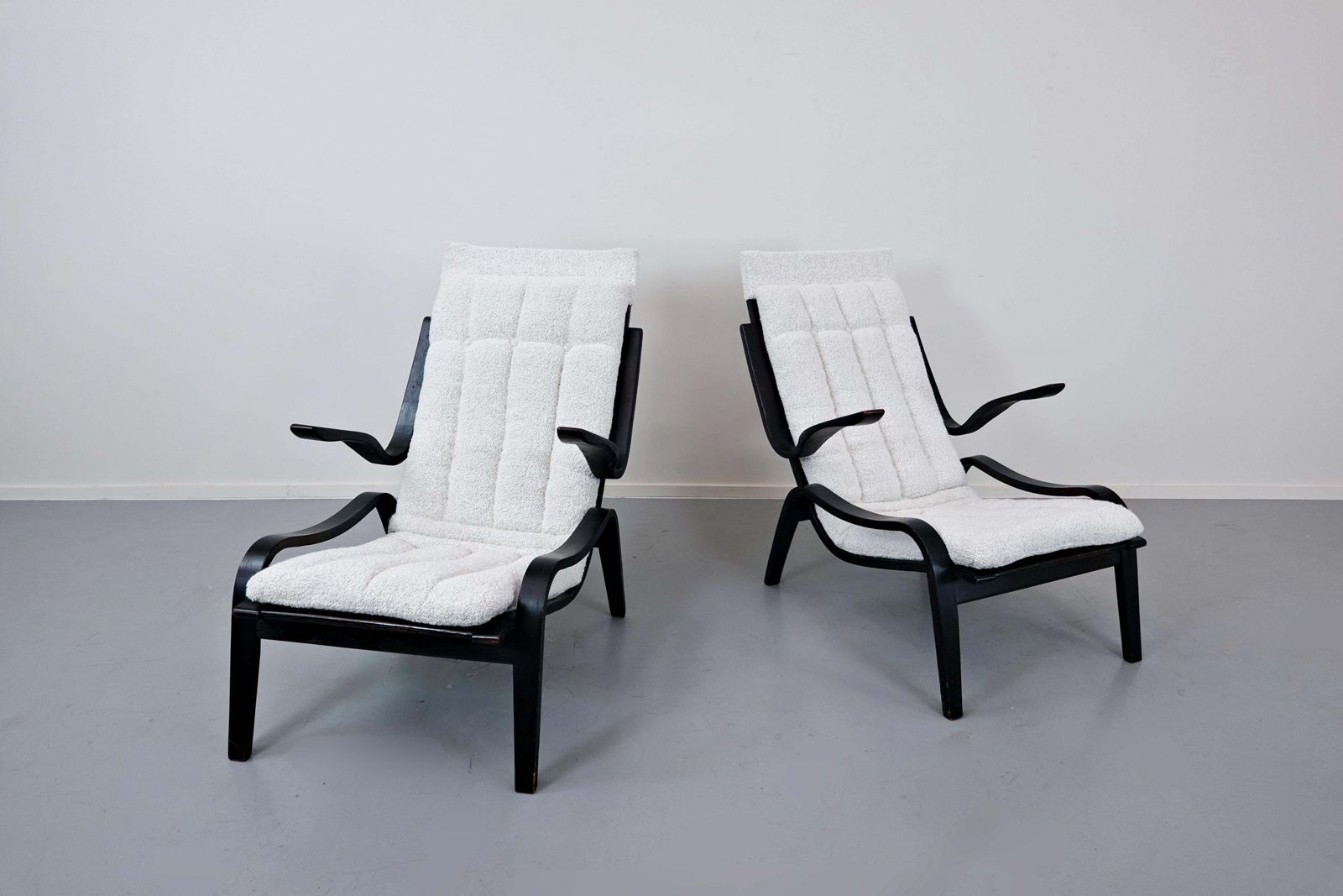 Pair Of Bentwood Armchairs By Jan Vanek For Up Zavodny, 1930s photo furniture