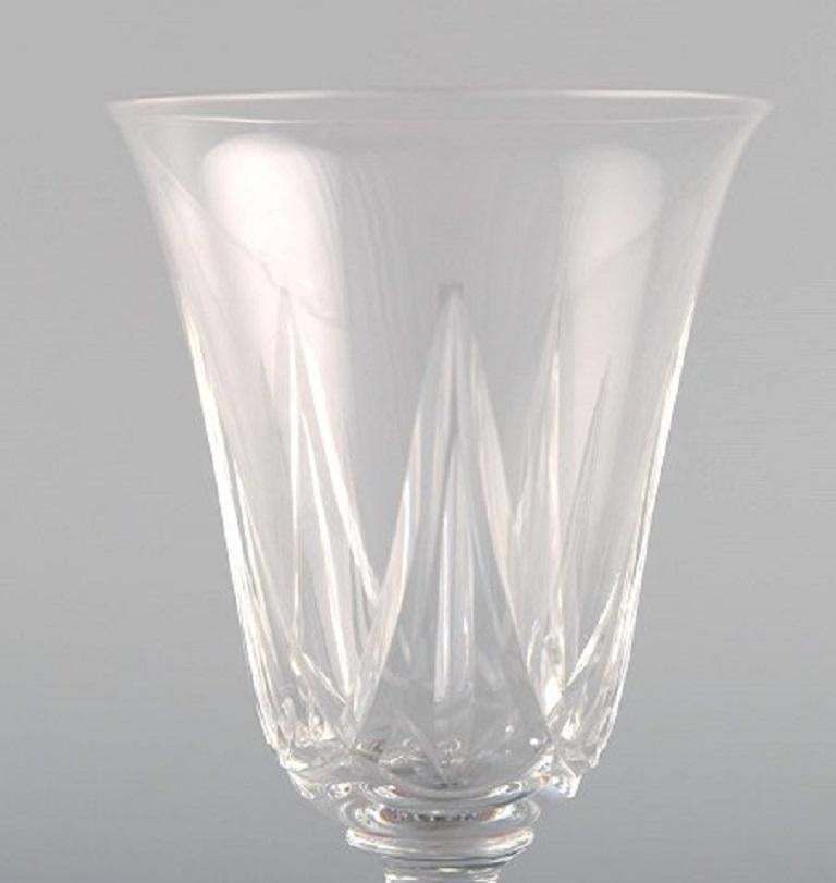 St. Louis, Belgium, 19 Glasses In Mouth Blown Crystal Glass, 1930s 1940s photo Home Decor