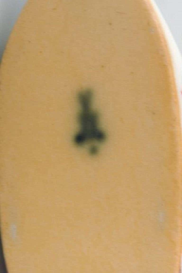 Antique Meissen Slipper In Hand Painted Porcelain With Floral Motifs photo vinterior