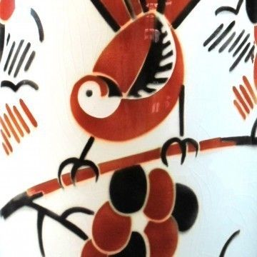 French Art Deco Vase Keller Et Guérin Lunéville photo Home Decor