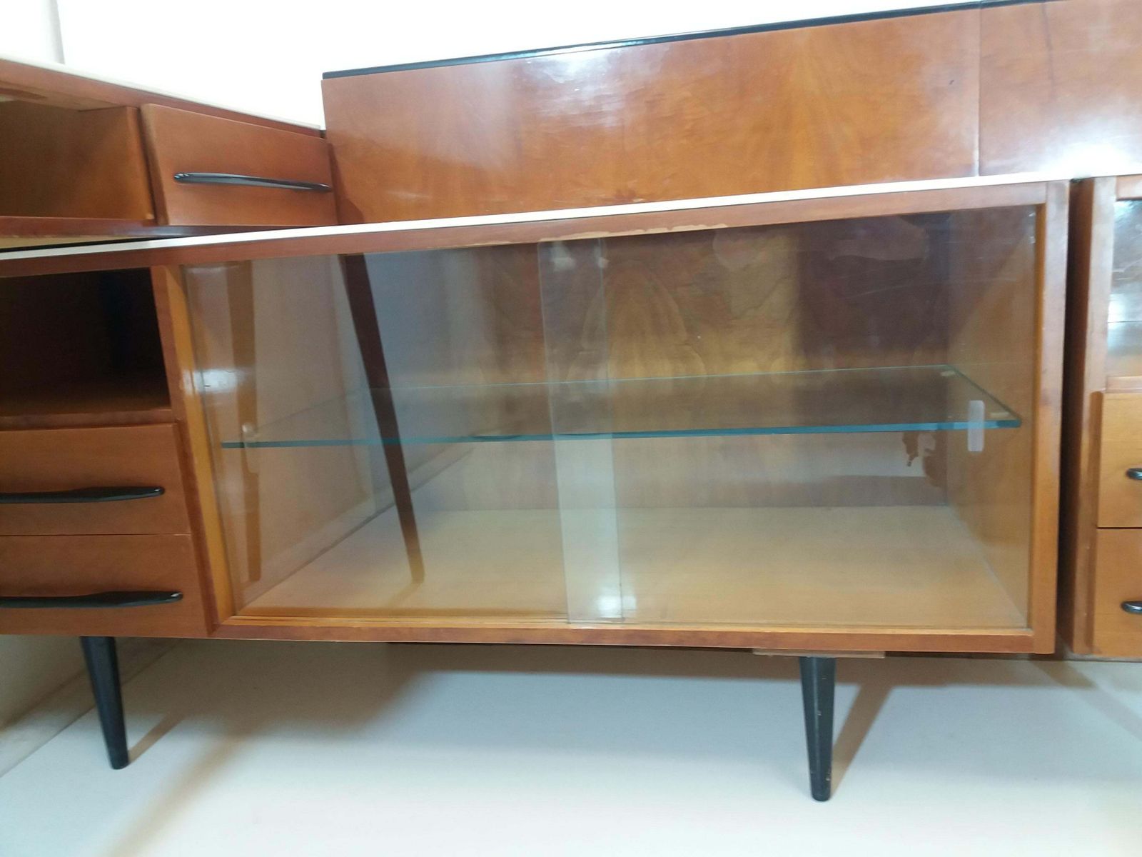 Composition Chest Of Drawer And Writing Desk Designed By Mojmít Požár, 1960s photo buy