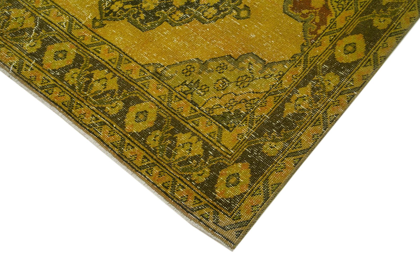 Vintage Antique Yellow Runner Carpet photo 900.0