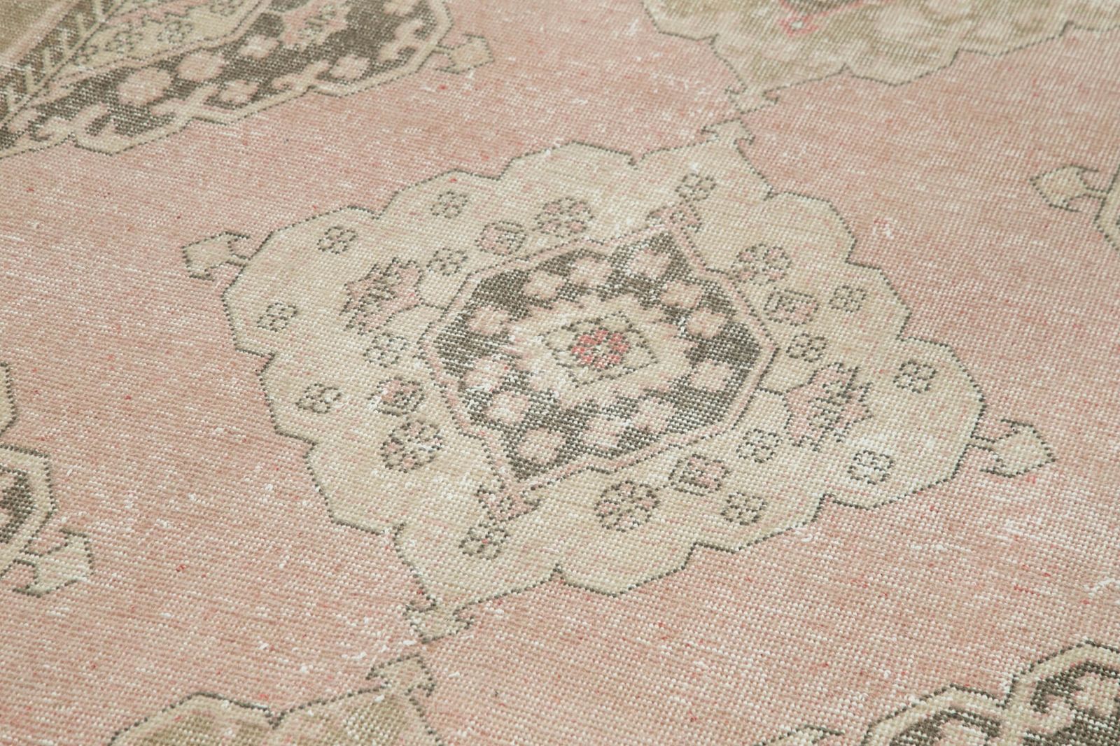 Vintage Antique Beige Runner Carpet photo 850.0