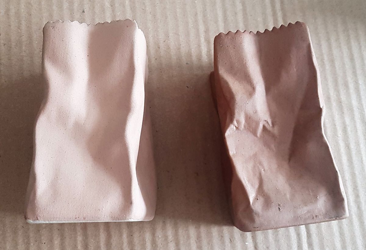 Bag Vases By Tapio Wirkkala For Rosenthal, 1970s, Set Of 2 photo furniture