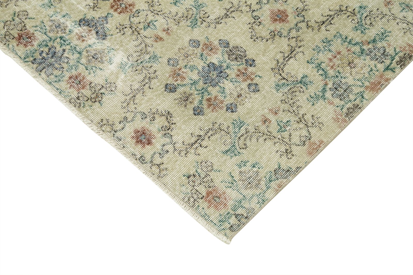 Antique Turkish Distressed One Of A Kind Unique Kayseri Rug photo for sale