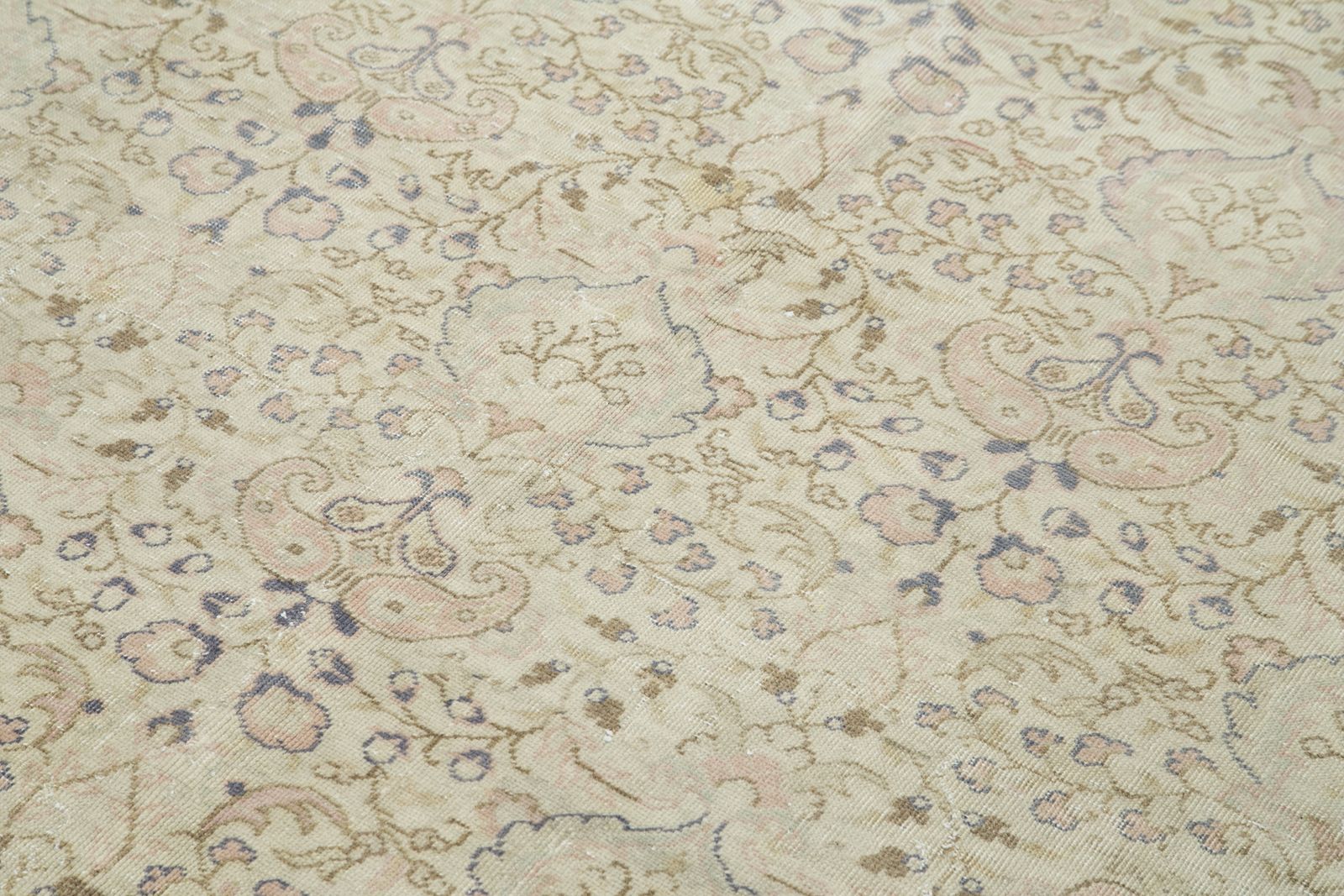 Antique Turkish Distressed One Of A Kind Unique Kayseri Rug photo furniture