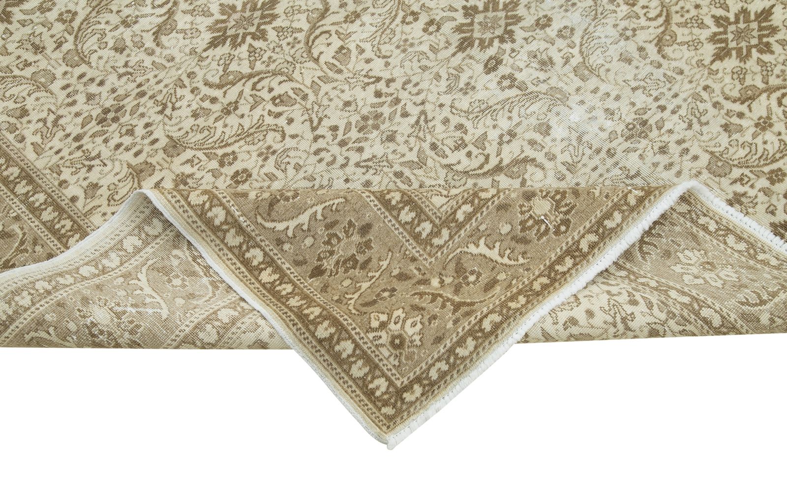 Antique Turkish Distressed One Of A Kind Unique Kayseri Rug photo vinterior