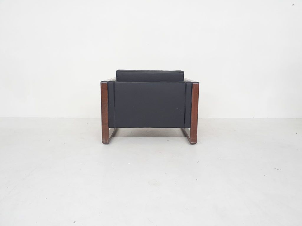 Leather Walter Knoll Lounge Chair, Germany 1970’s photo 850.0