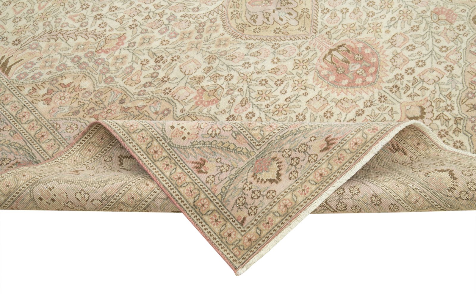 Antique Turkish Distressed One Of A Kind Unique Kayseri Rug photo 1260.0