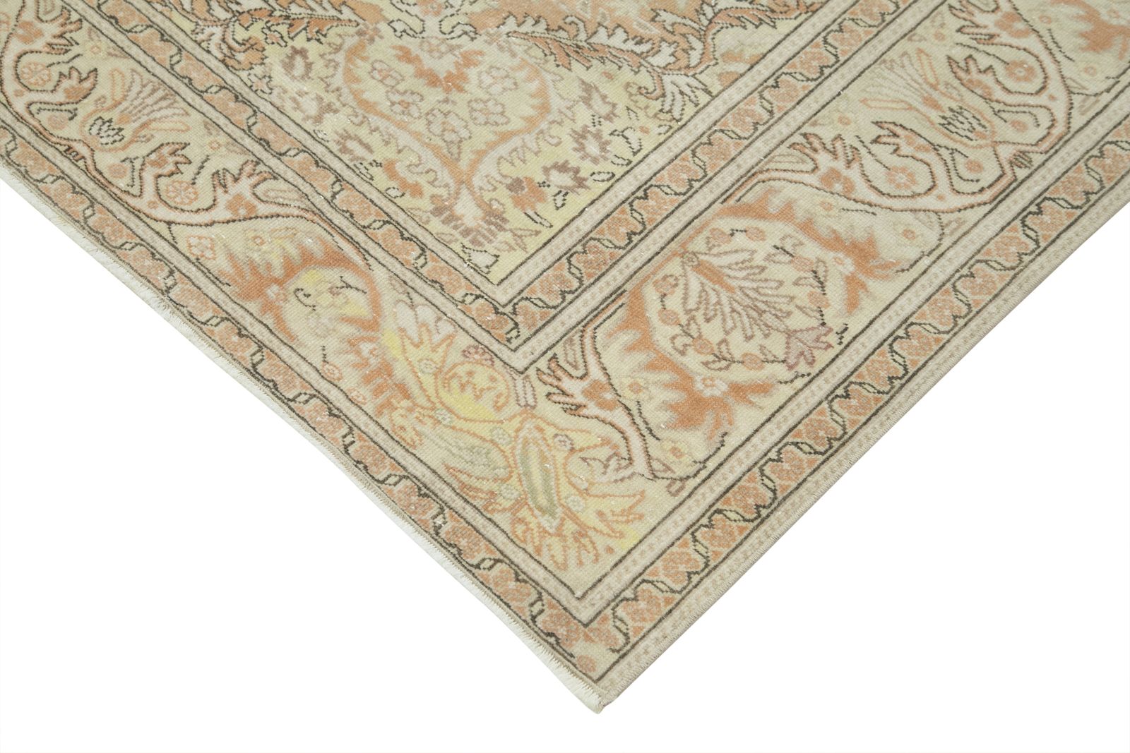 Antique Turkish Distressed One Of A Kind Unique Kayseri Rug photo vinterior