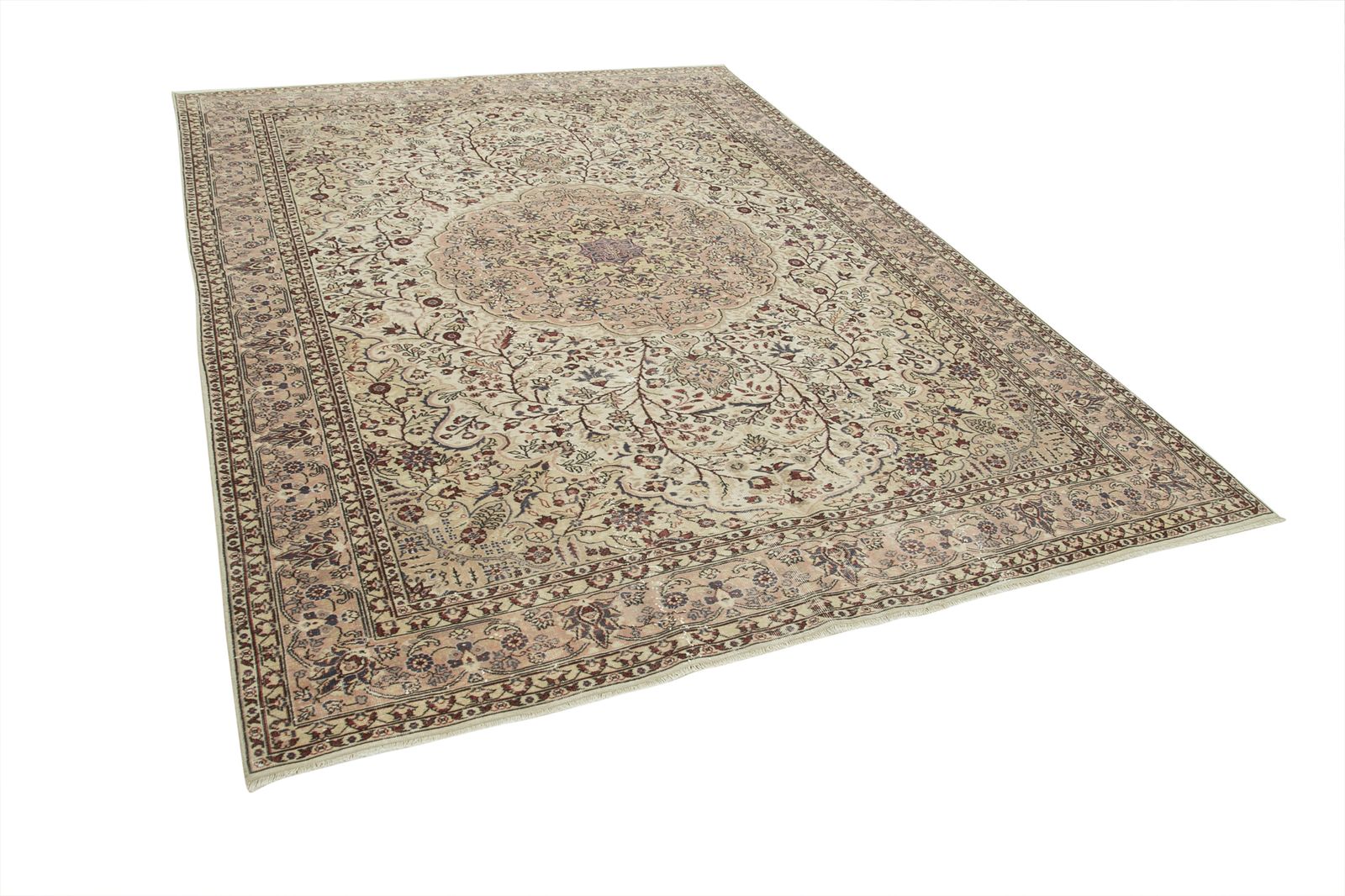 Antique Turkish Distressed One Of A Kind Unique Kayseri Rug photo Textiles