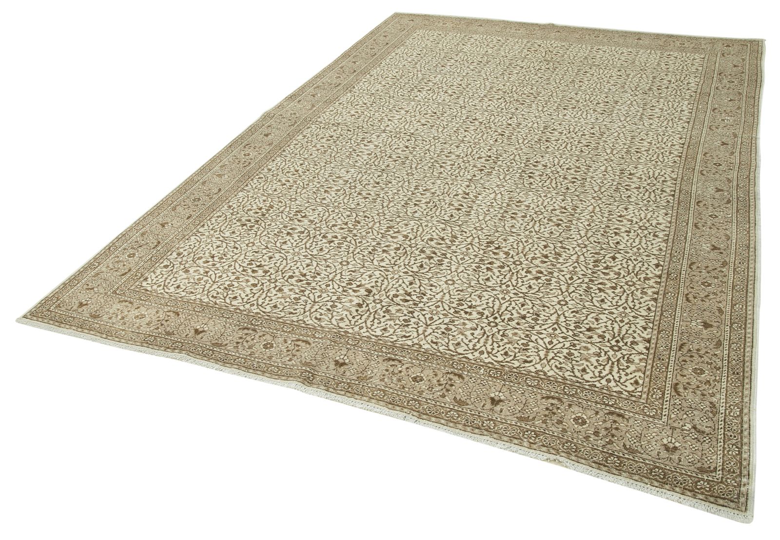 Antique Turkish Distressed One Of A Kind Unique Kayseri Rug photo for sale