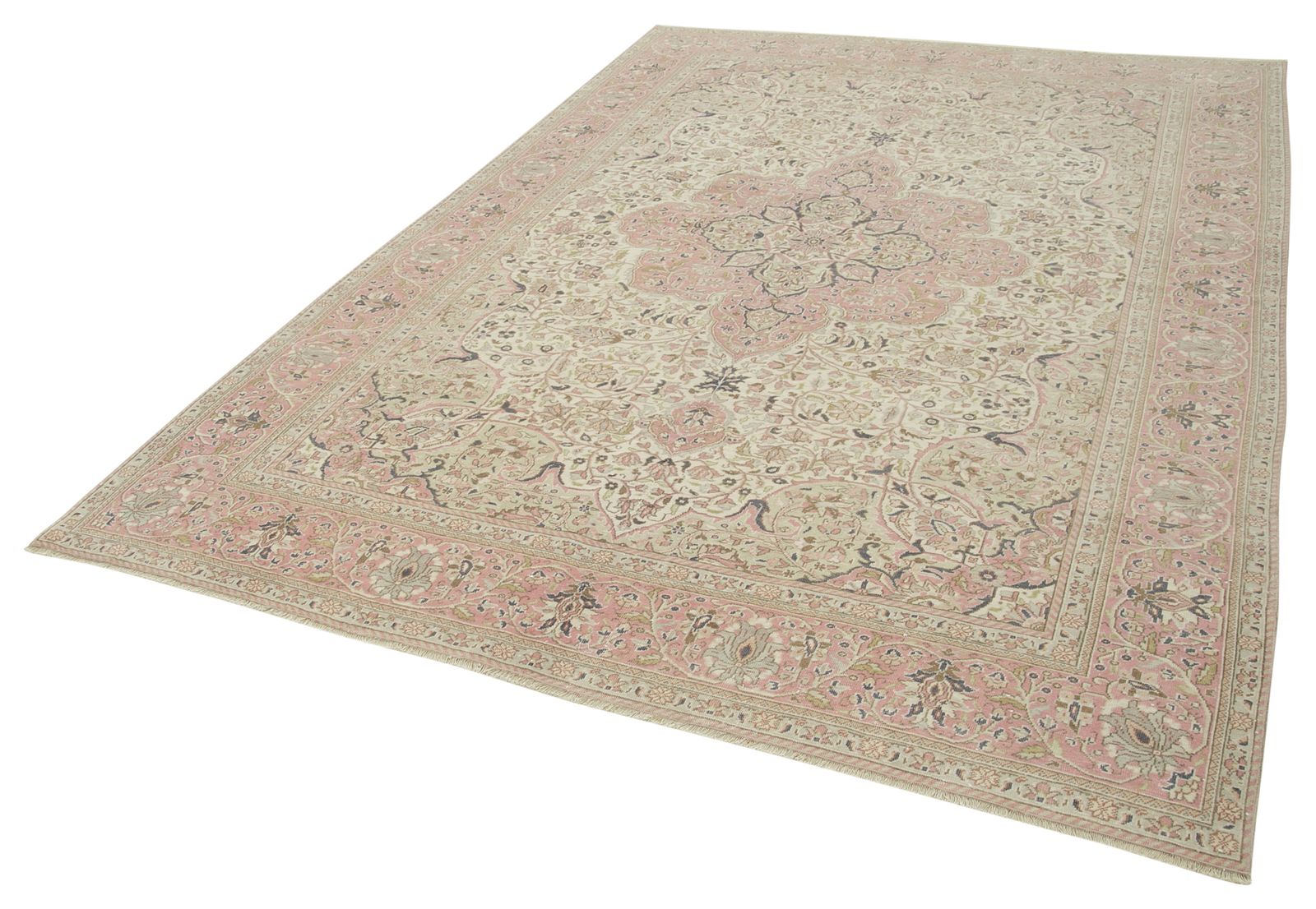 Antique Turkish Distressed One Of A Kind Unique Kayseri Rug photo furniture