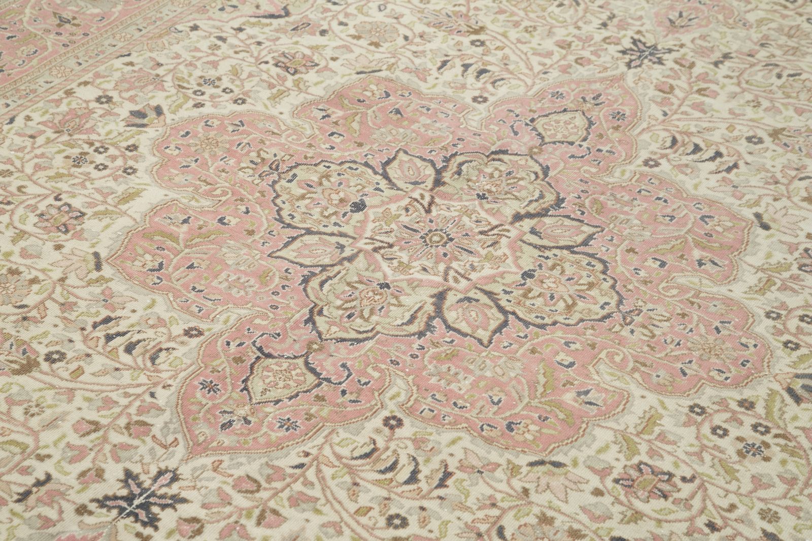 Antique Turkish Distressed One Of A Kind Unique Kayseri Rug photo for sale
