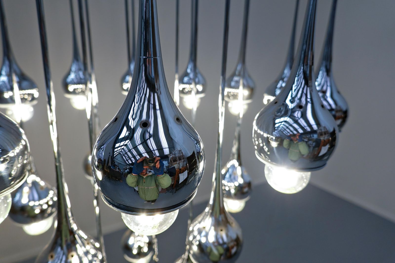 Esperia Chandelier, Italy, 1960s photo for sale