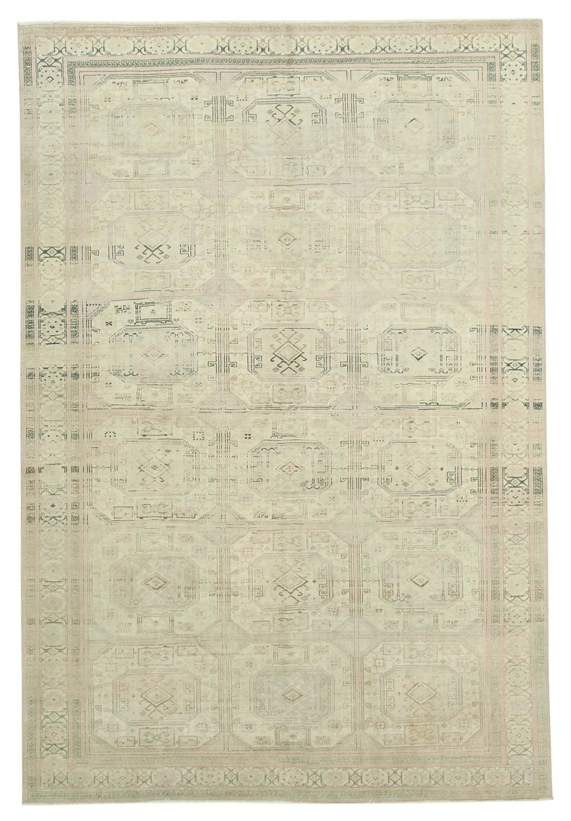 Antique Turkish Distressed One Of A Kind Unique Kayseri Rug