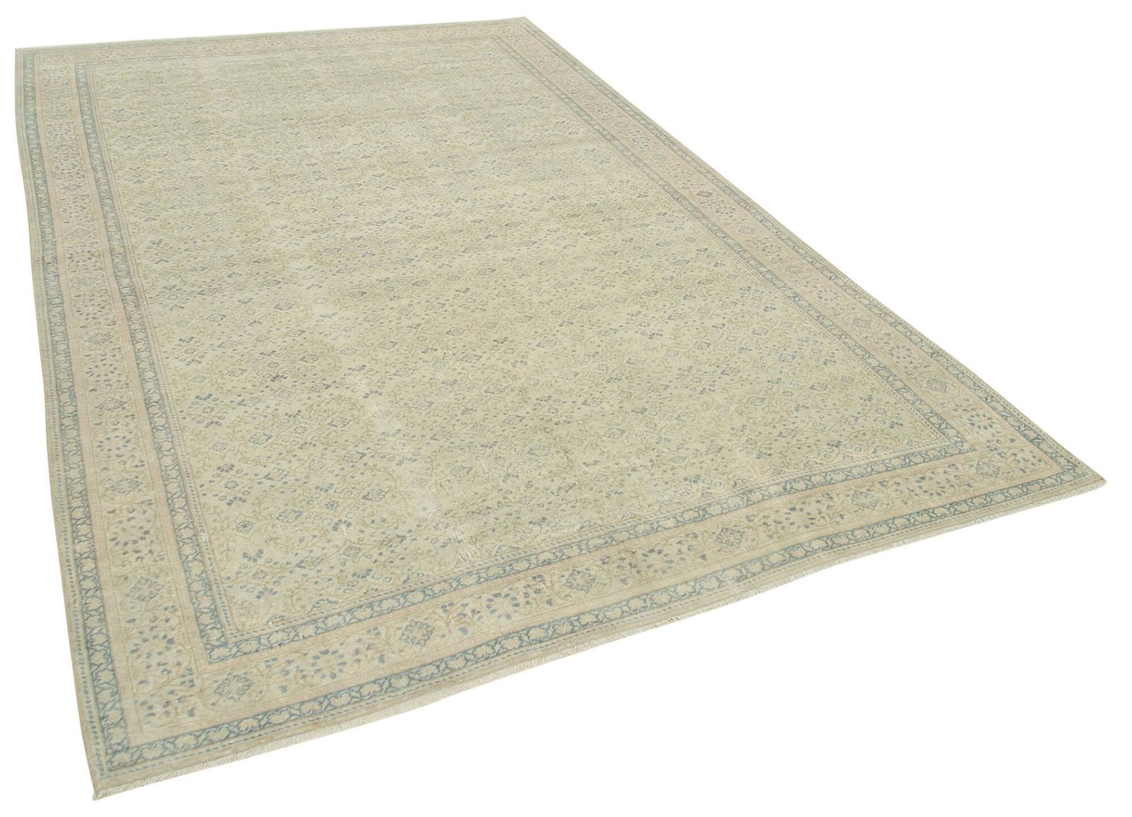 Antique Turkish Distressed One Of A Kind Unique Kayseri Rug photo furniture
