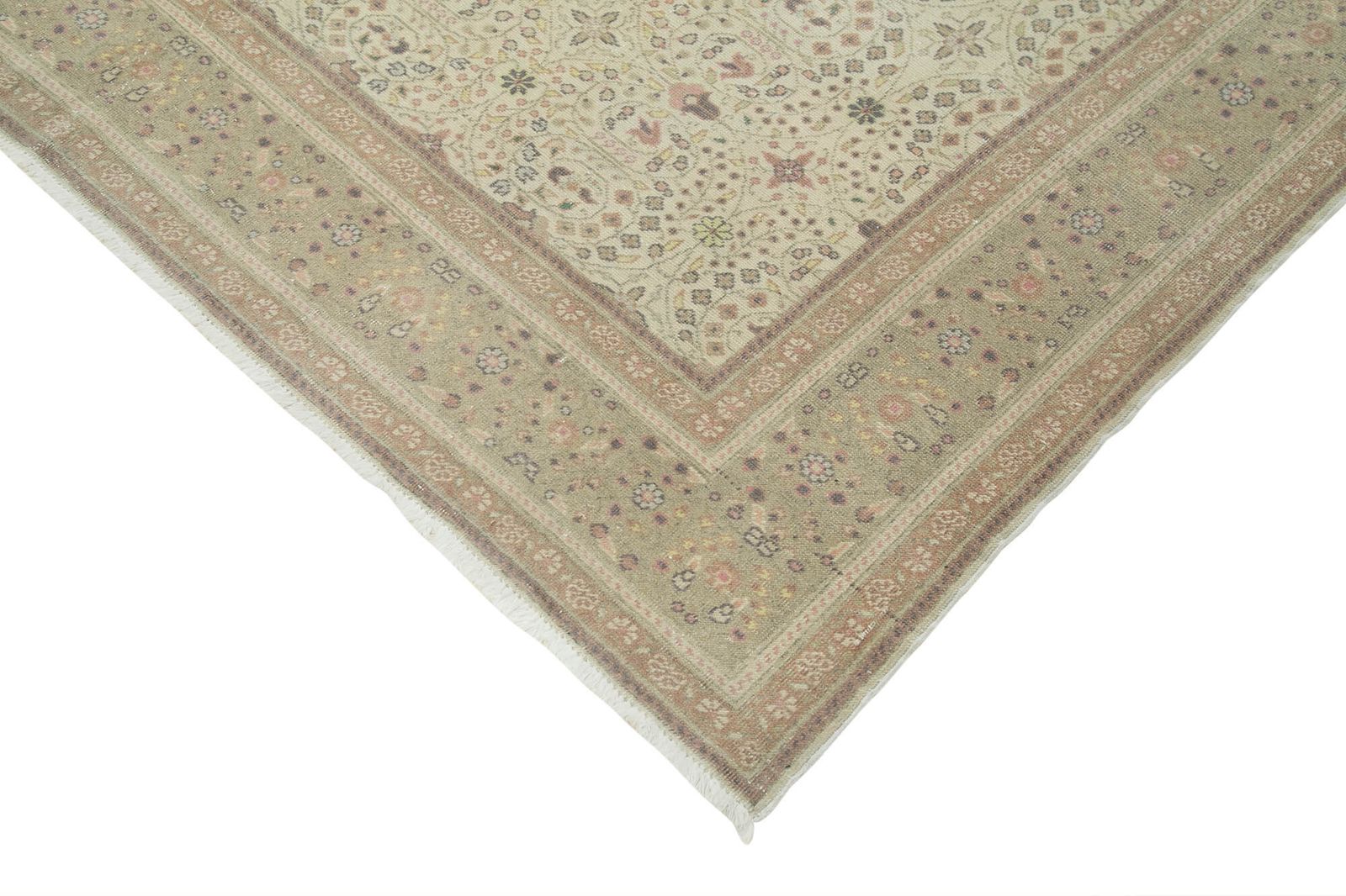 Antique Turkish Distressed One Of A Kind Unique Kayseri Rug photo for sale