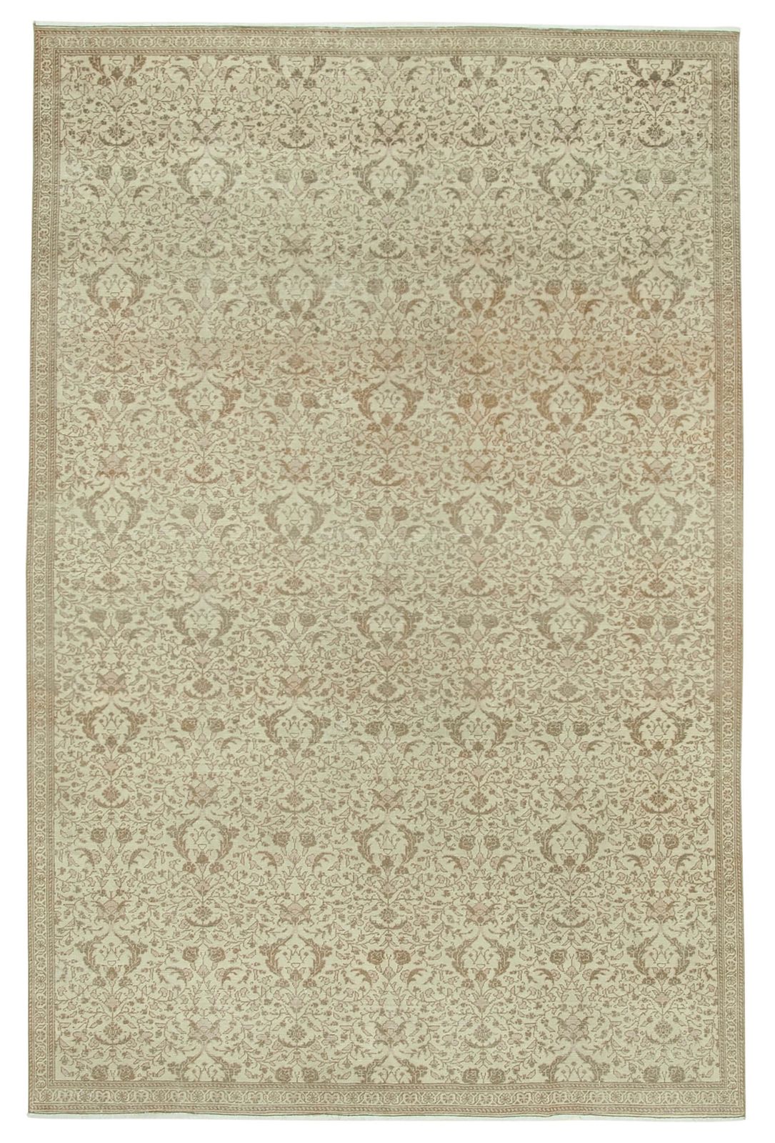 Antique Turkish Distressed One Of A Kind Unique Kayseri Rug