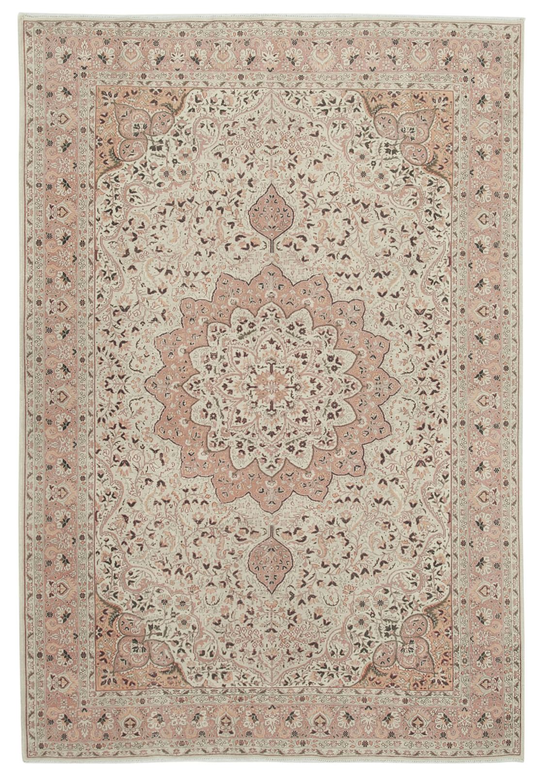 Antique Turkish Distressed One Of A Kind Unique Kayseri Rug