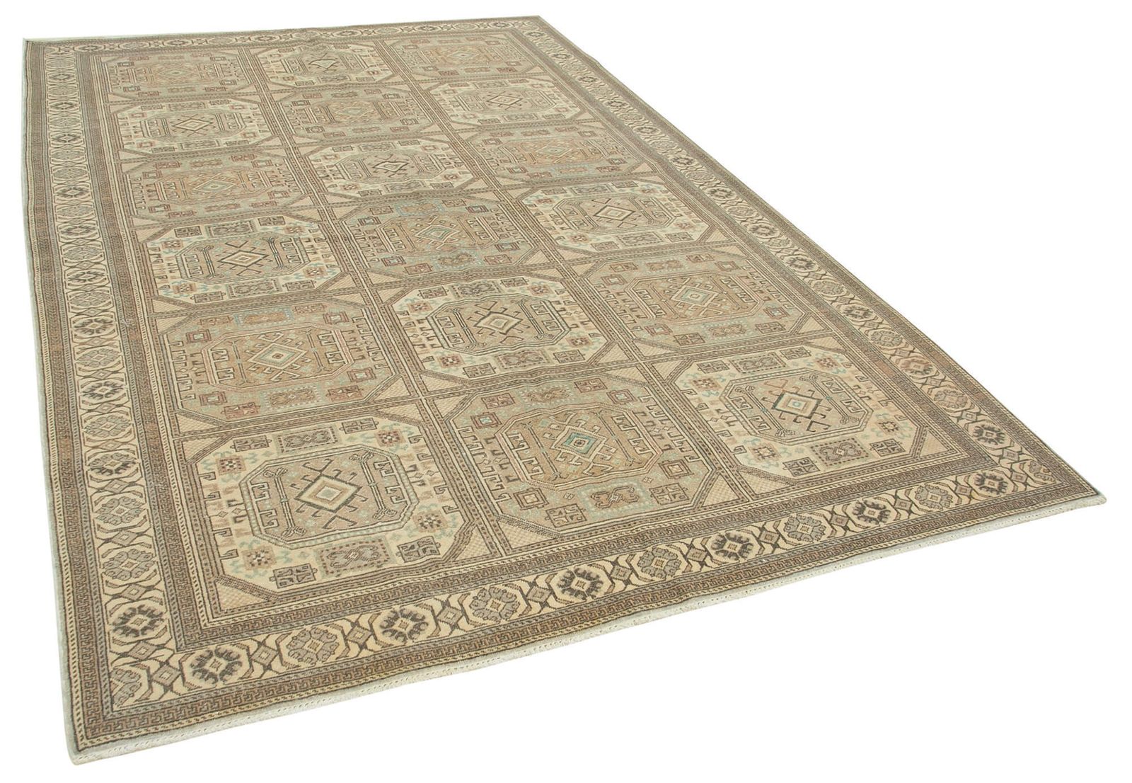 Antique Turkish Distressed One Of A Kind Unique Kayseri Rug photo vinterior