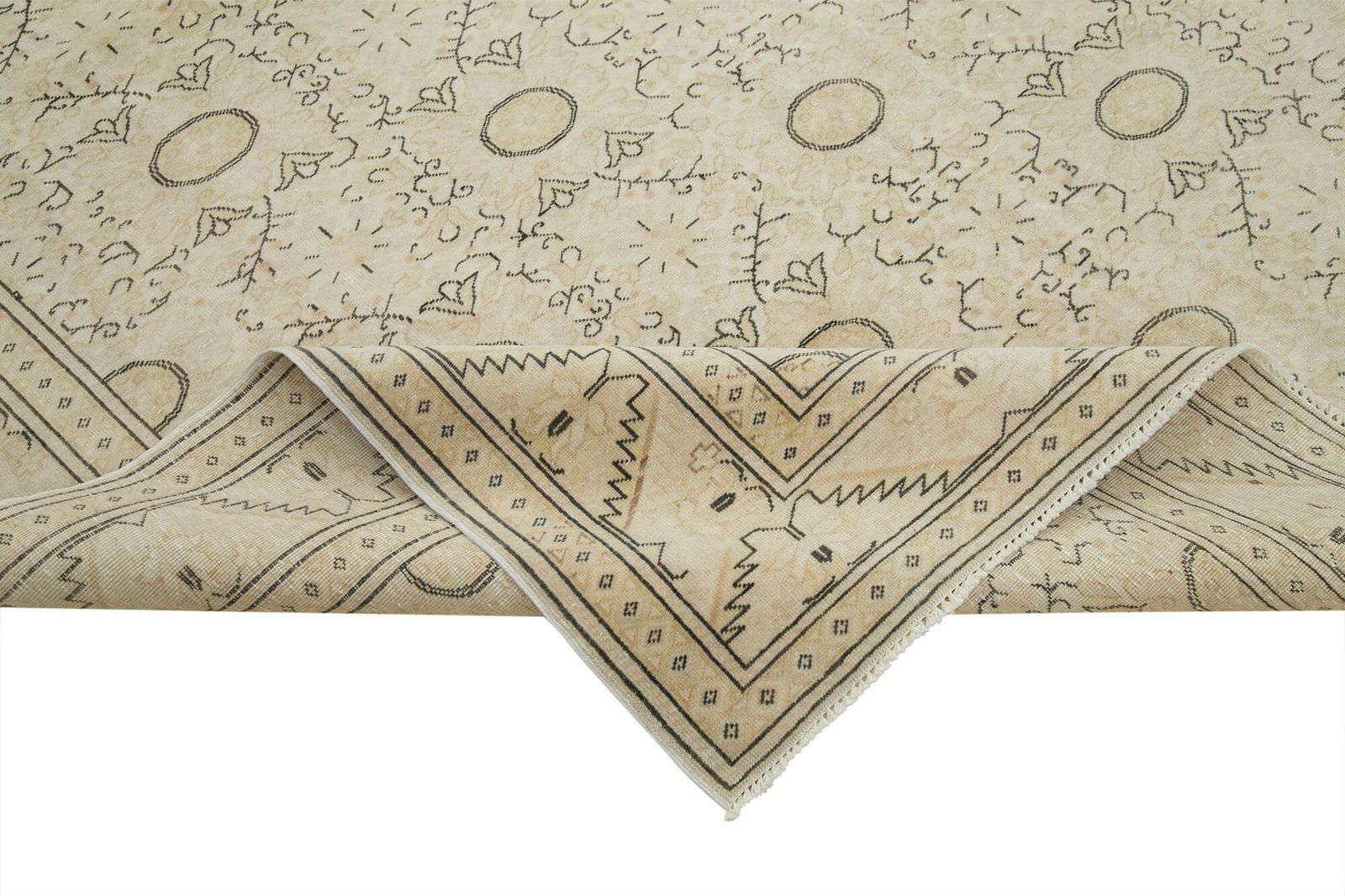 Antique Turkish Distressed One Of A Kind Unique Kayseri Rug photo Textiles