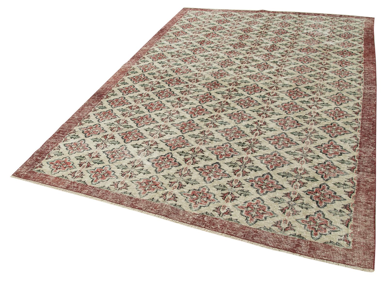 Antique Turkish Distressed One Of A Kind Unique Kayseri Rug photo Textiles