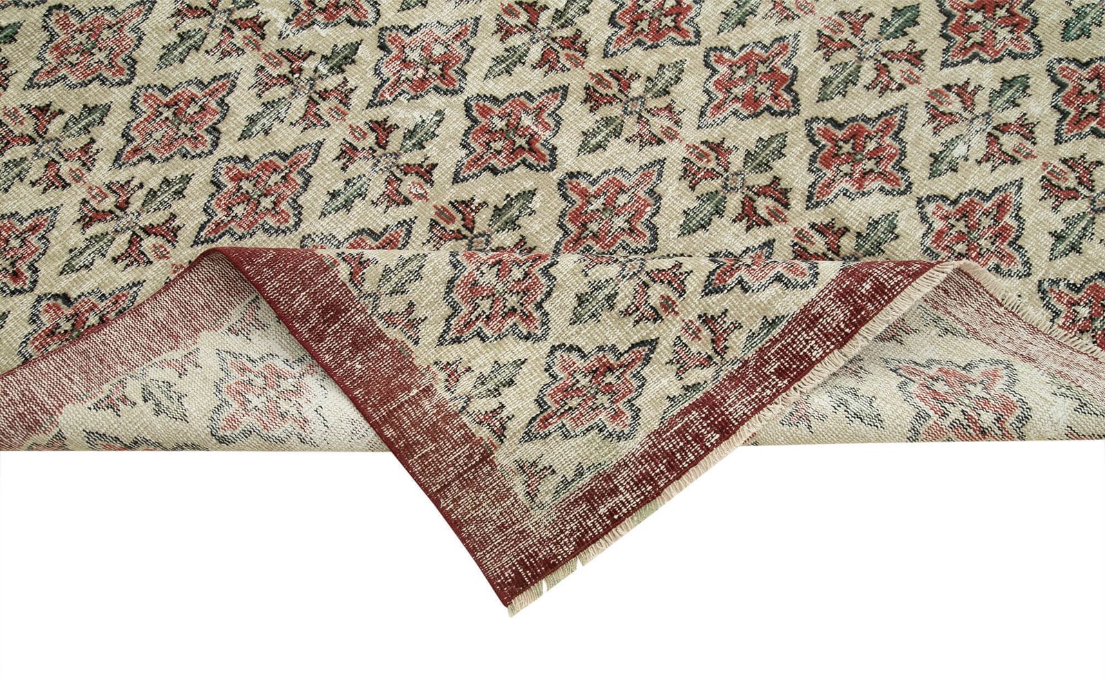 Antique Turkish Distressed One Of A Kind Unique Kayseri Rug photo 1000.0