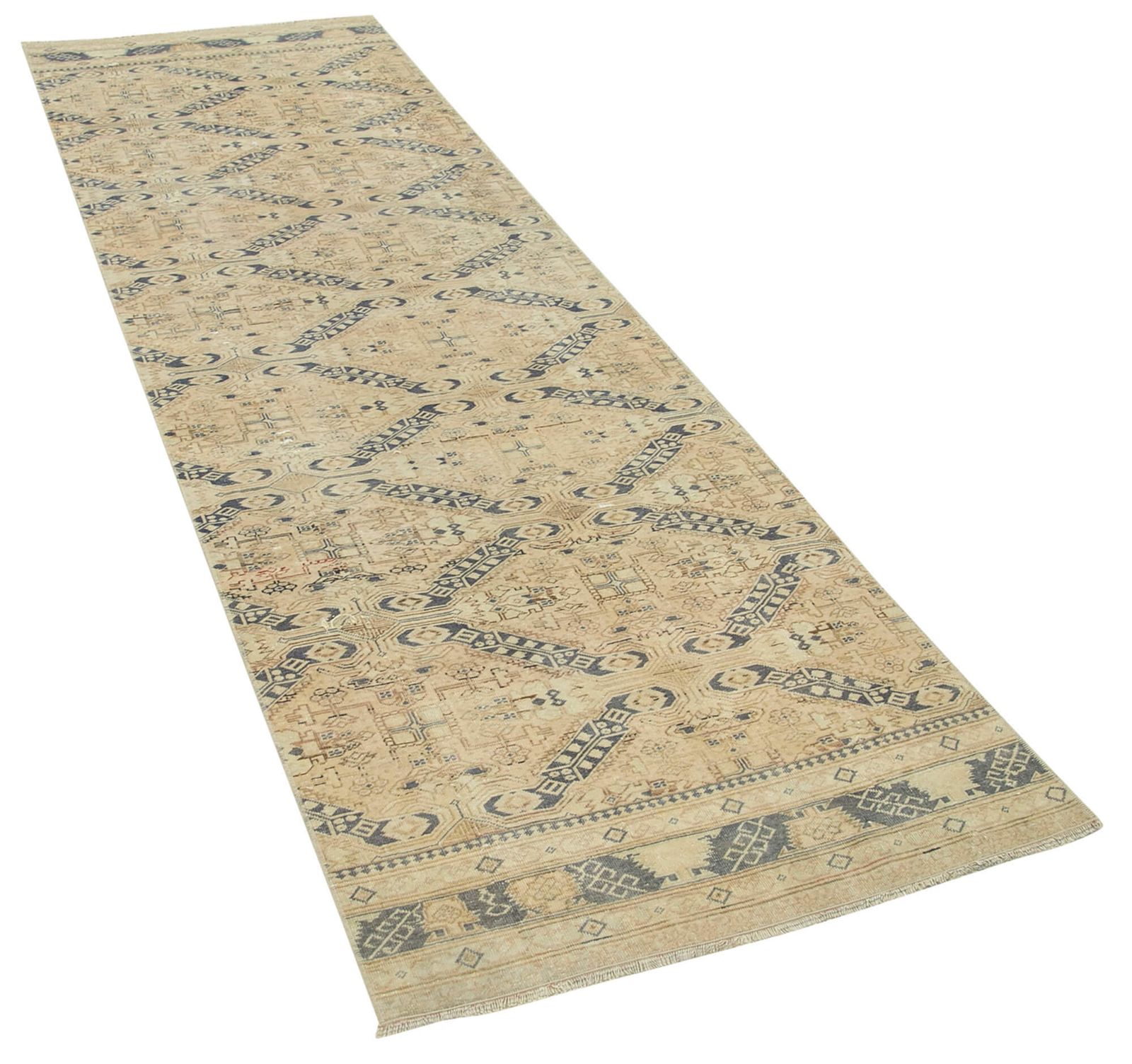 Antique Turkish Distressed One Of A Kind Unique Kayseri Rug photo for sale