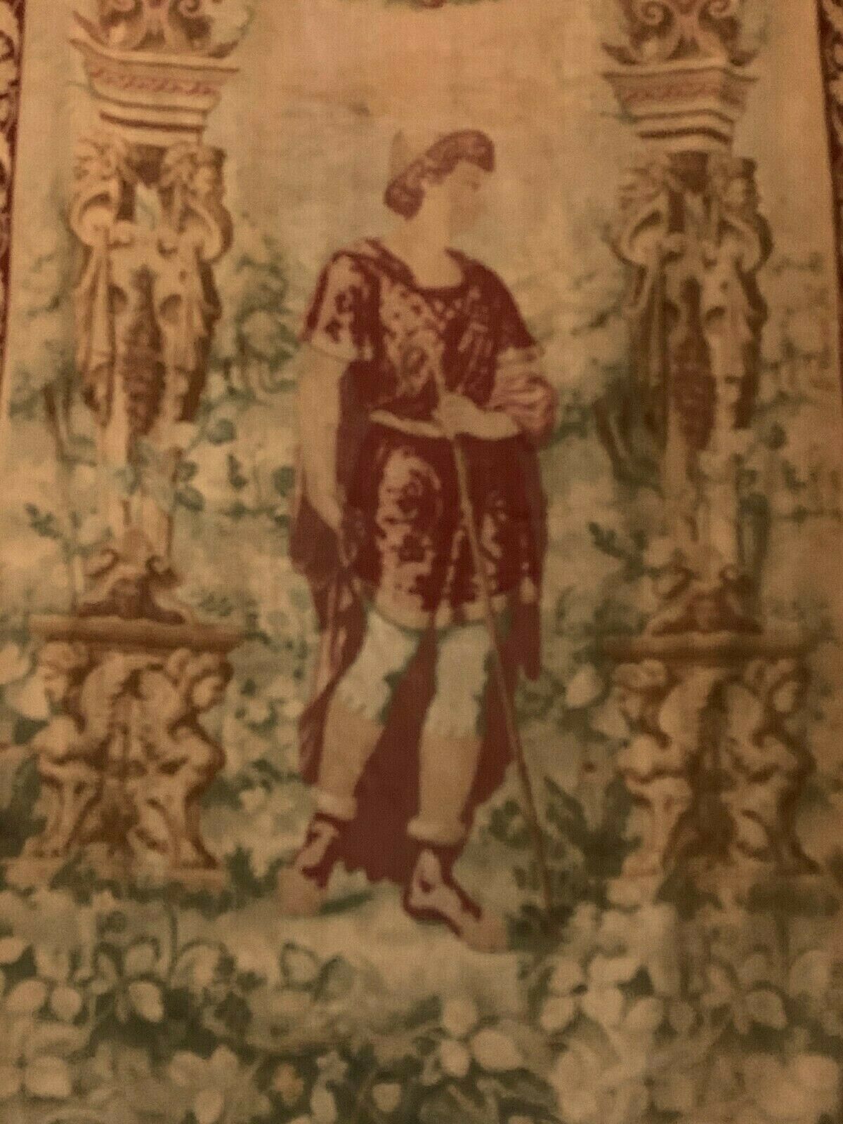 photo furniture Renaissance Style Tapestry Decor Of A Character Under A 20th Century Arch