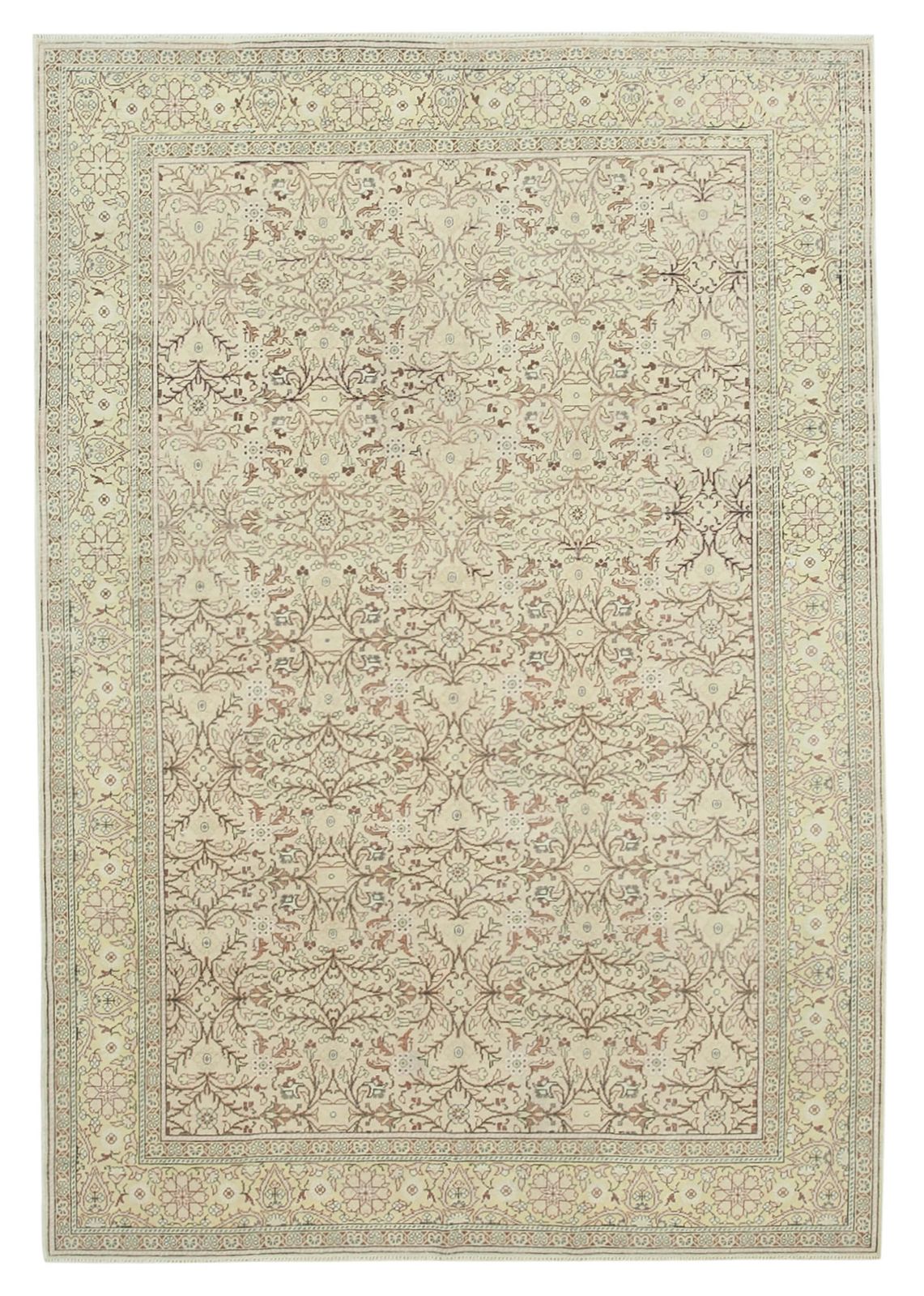 Antique Turkish Distressed One Of A Kind Unique Kayseri Rug