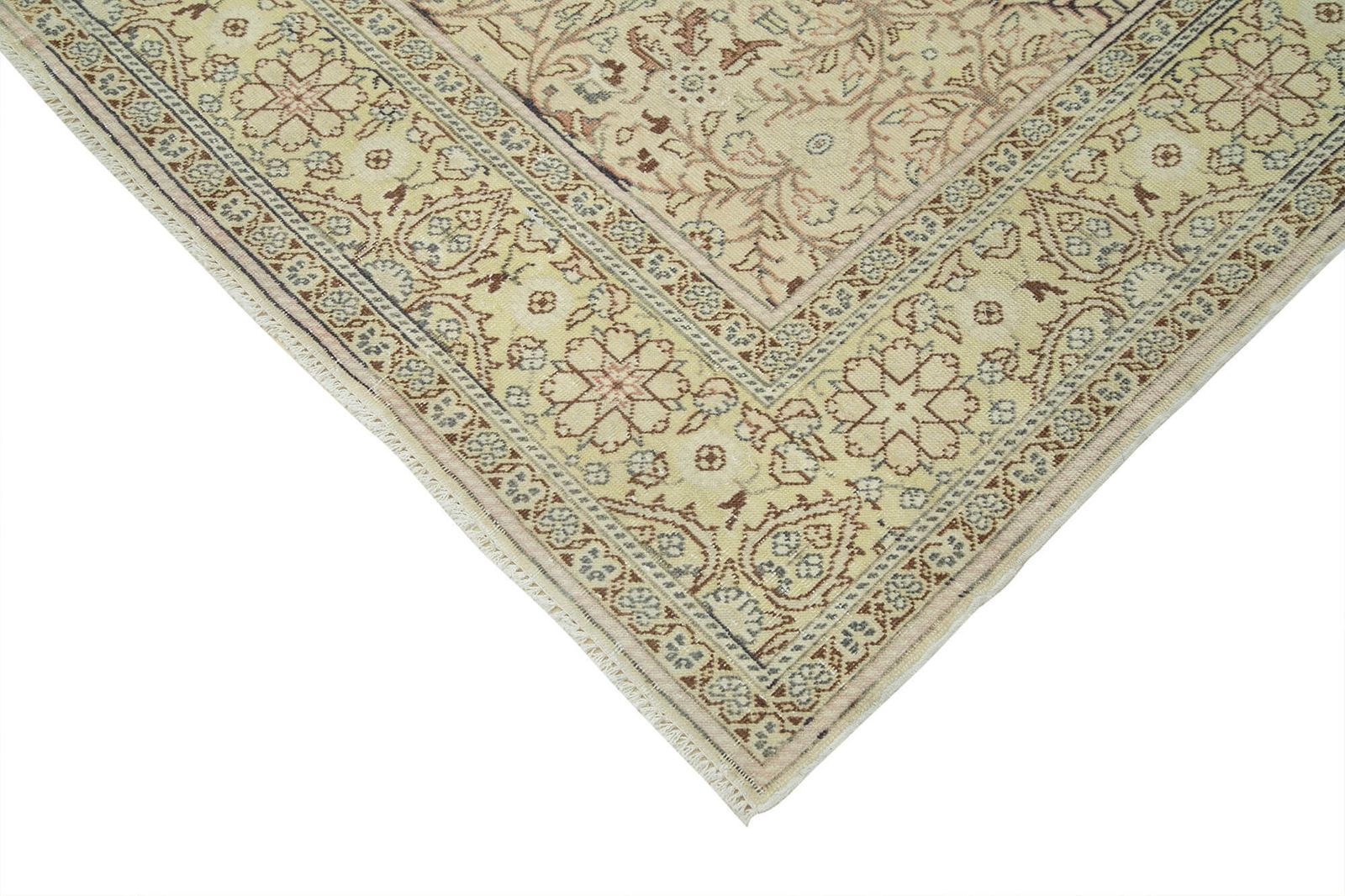 Antique Turkish Distressed One Of A Kind Unique Kayseri Rug photo for sale