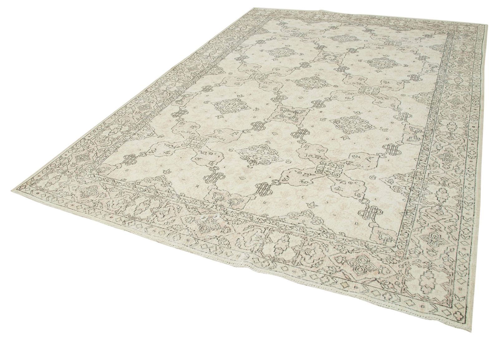 Antique Turkish Distressed One Of A Kind Unique Kayseri Rug photo Textiles