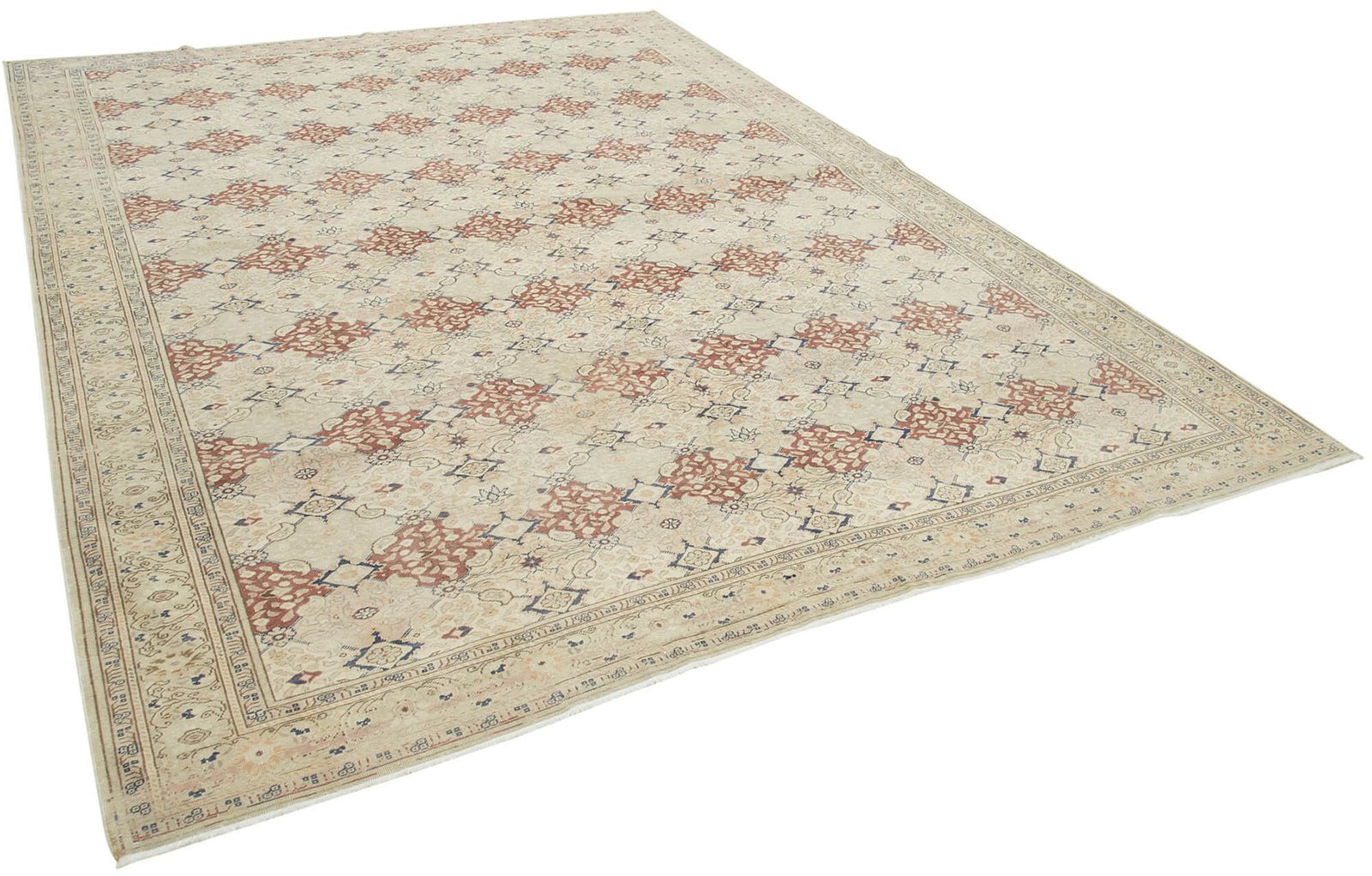 Antique Turkish Distressed One Of A Kind Unique Kayseri Rug photo vinterior