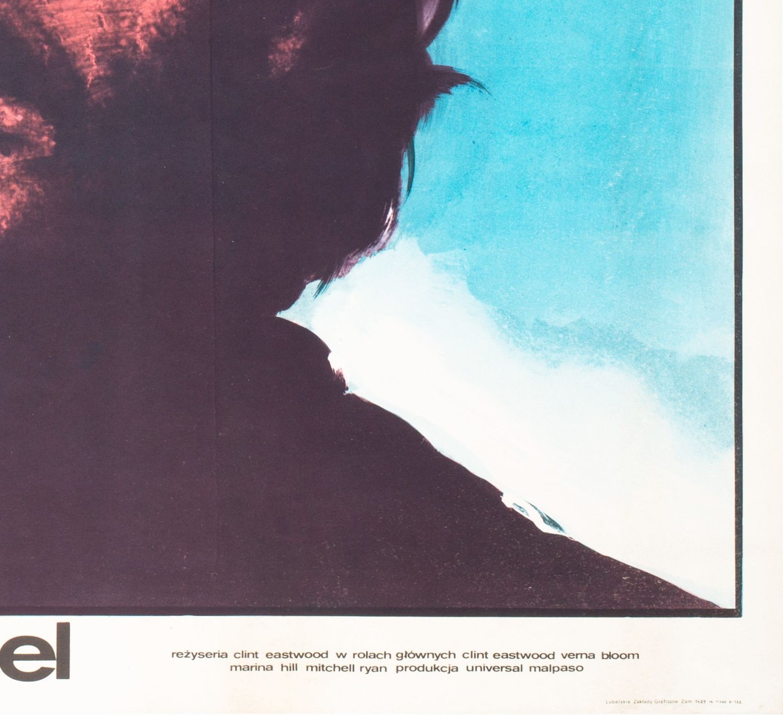 High Plains Drifter 1975 Polish Film Movie Poster, Freudenreich photo buy