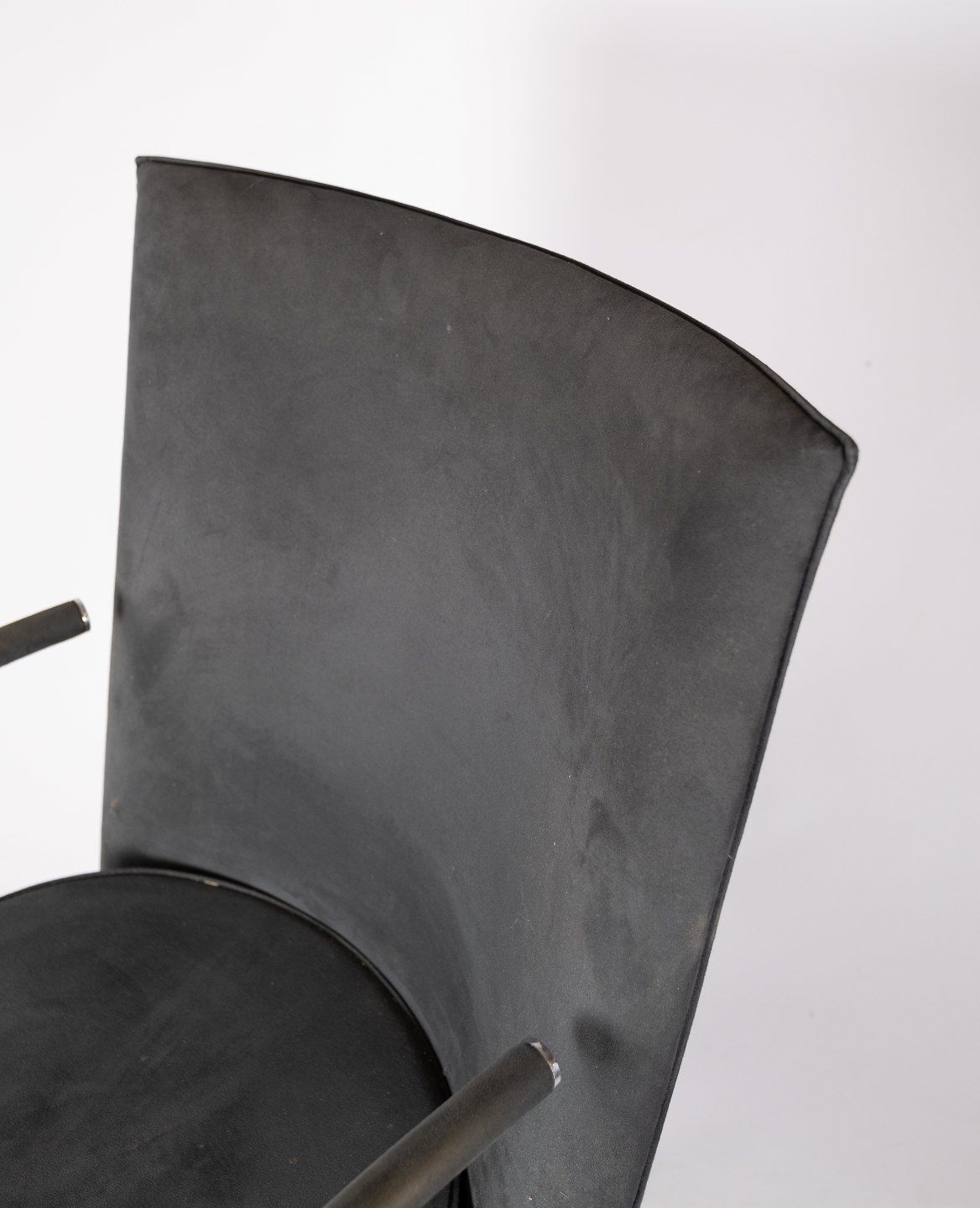 Office Chair, Model Ej70, Upholstered In Dark Gray Fabric Designed By Johannes Foersom And Peter Hiort Lorentzen, And Manufactured By Erik Jørgensen. photo furniture
