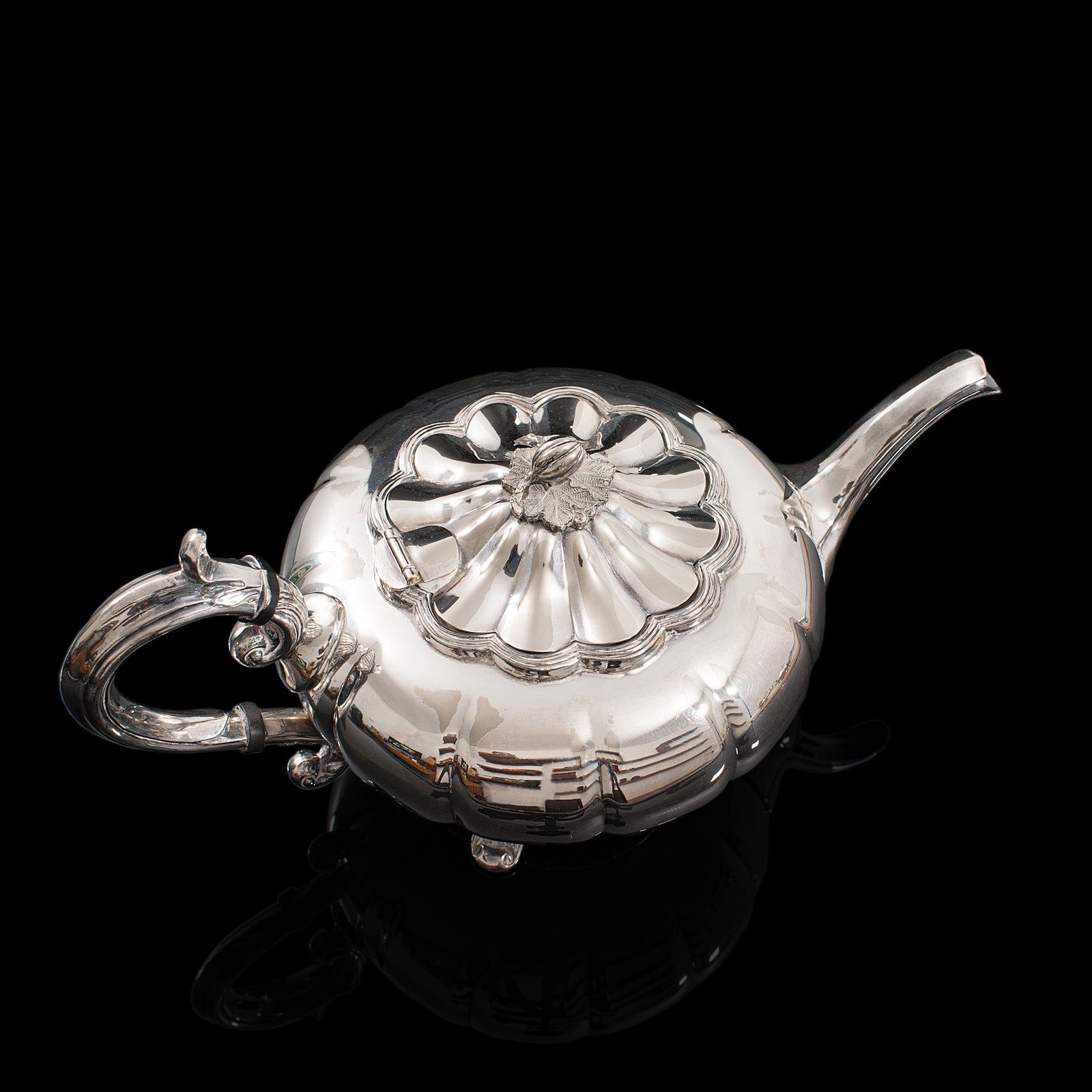 Vintage Tea Service, English, Silver Plated, Teapot, Dish, Viners Of Sheffield photo Home Decor