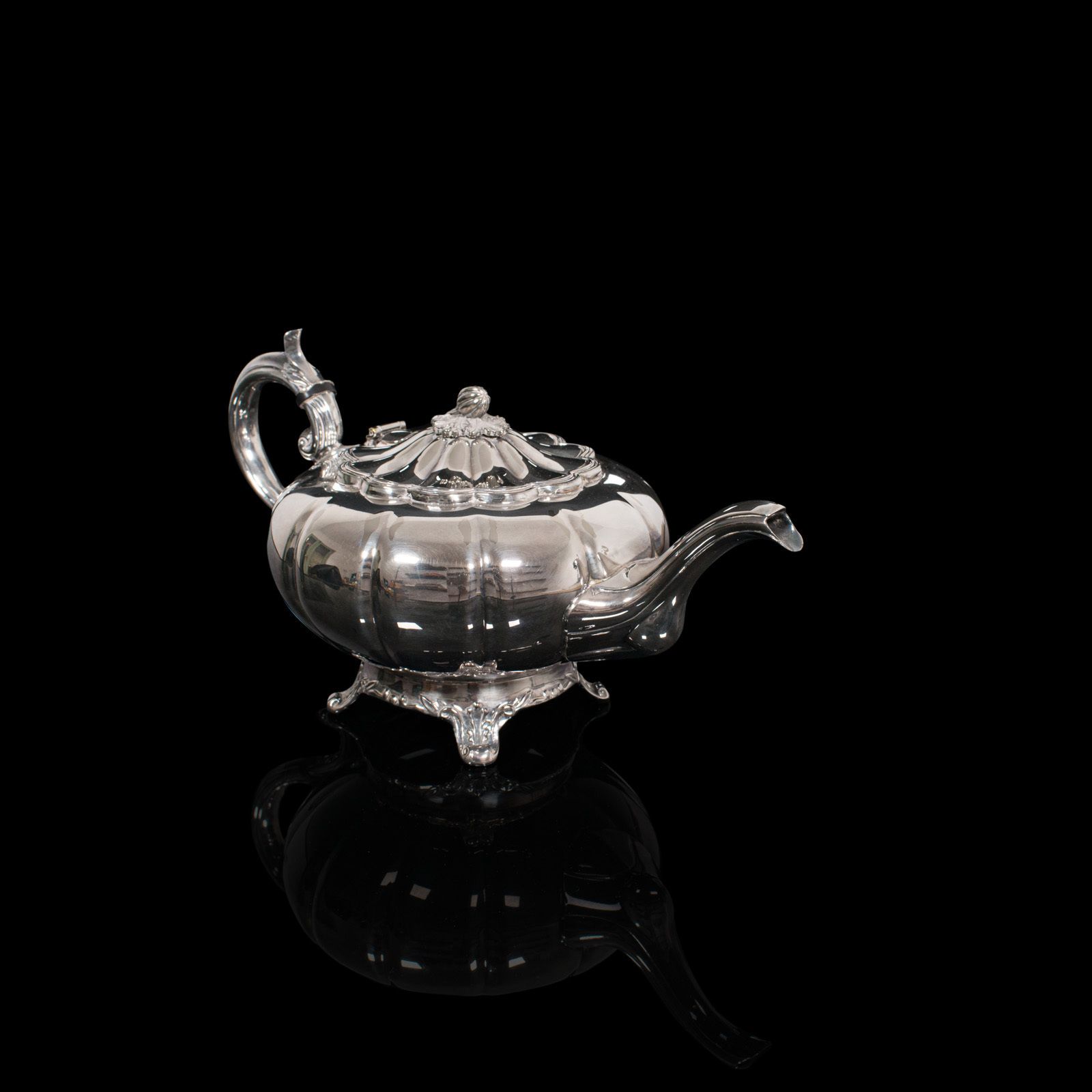 Vintage Tea Service, English, Silver Plated, Teapot, Dish, Viners Of Sheffield photo buy