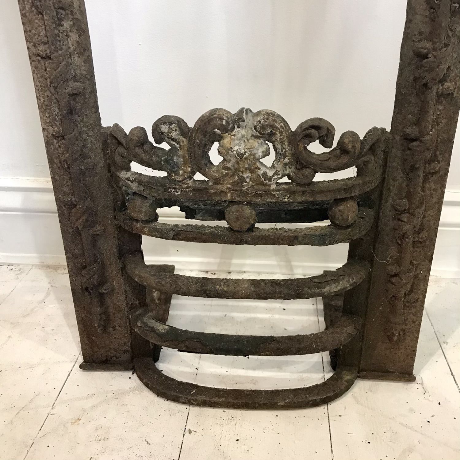 Victorian Cast Iron Hob Grate Fireplace photo vinterior