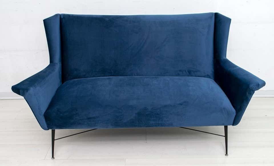 Gigi Radice Mid Century Modern Italian Sofa For Minotti, 1950s photo for sale