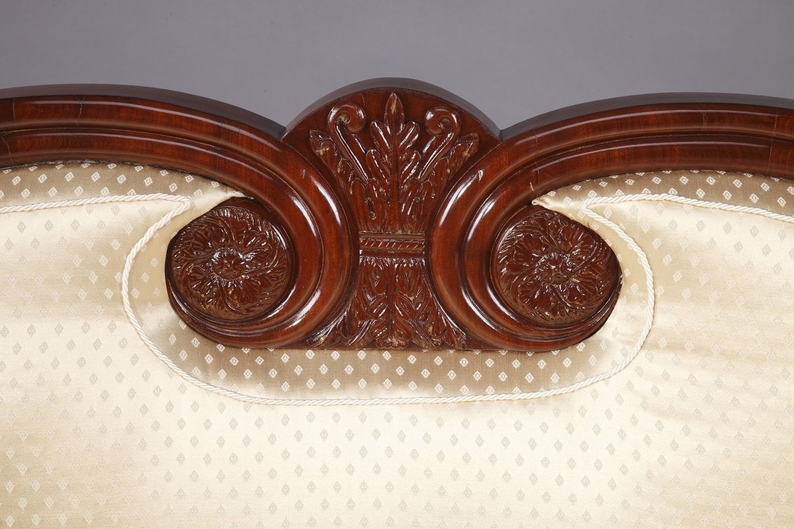 Canapé Biedermeier en acajou, Autriche, 1830 photo Mobilier