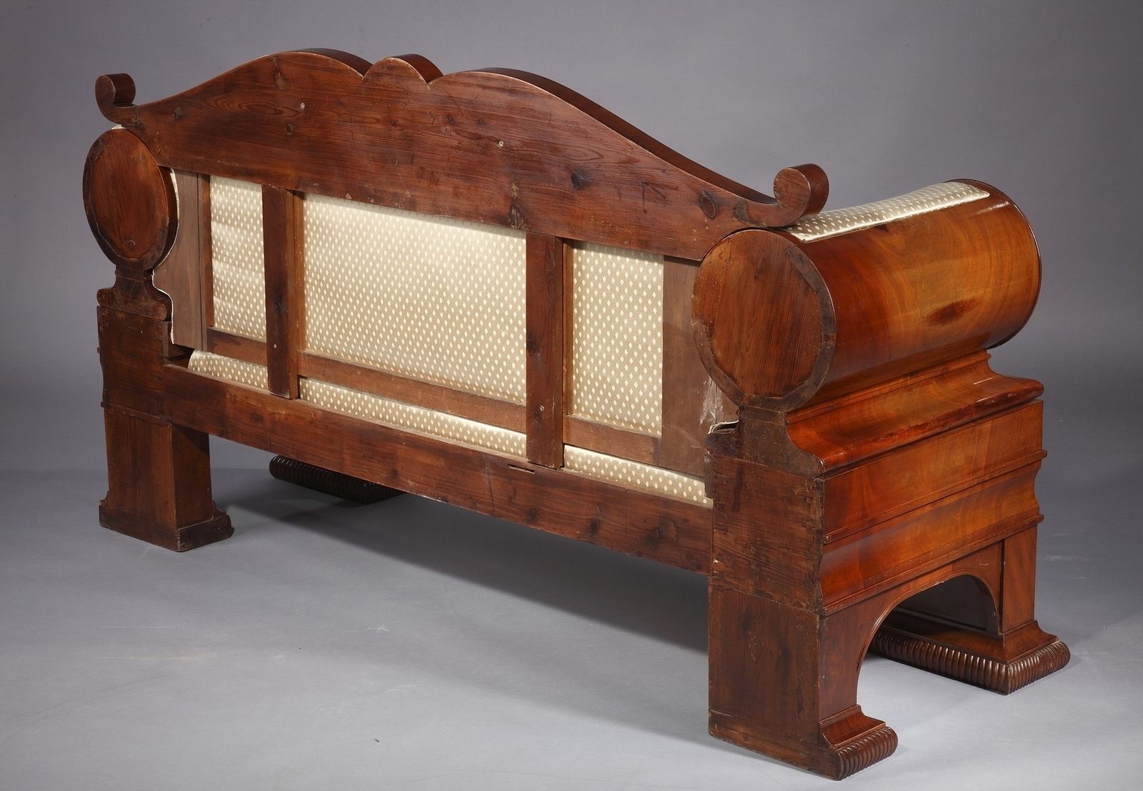 photo vintage Canapé Biedermeier en acajou, Autriche, 1830