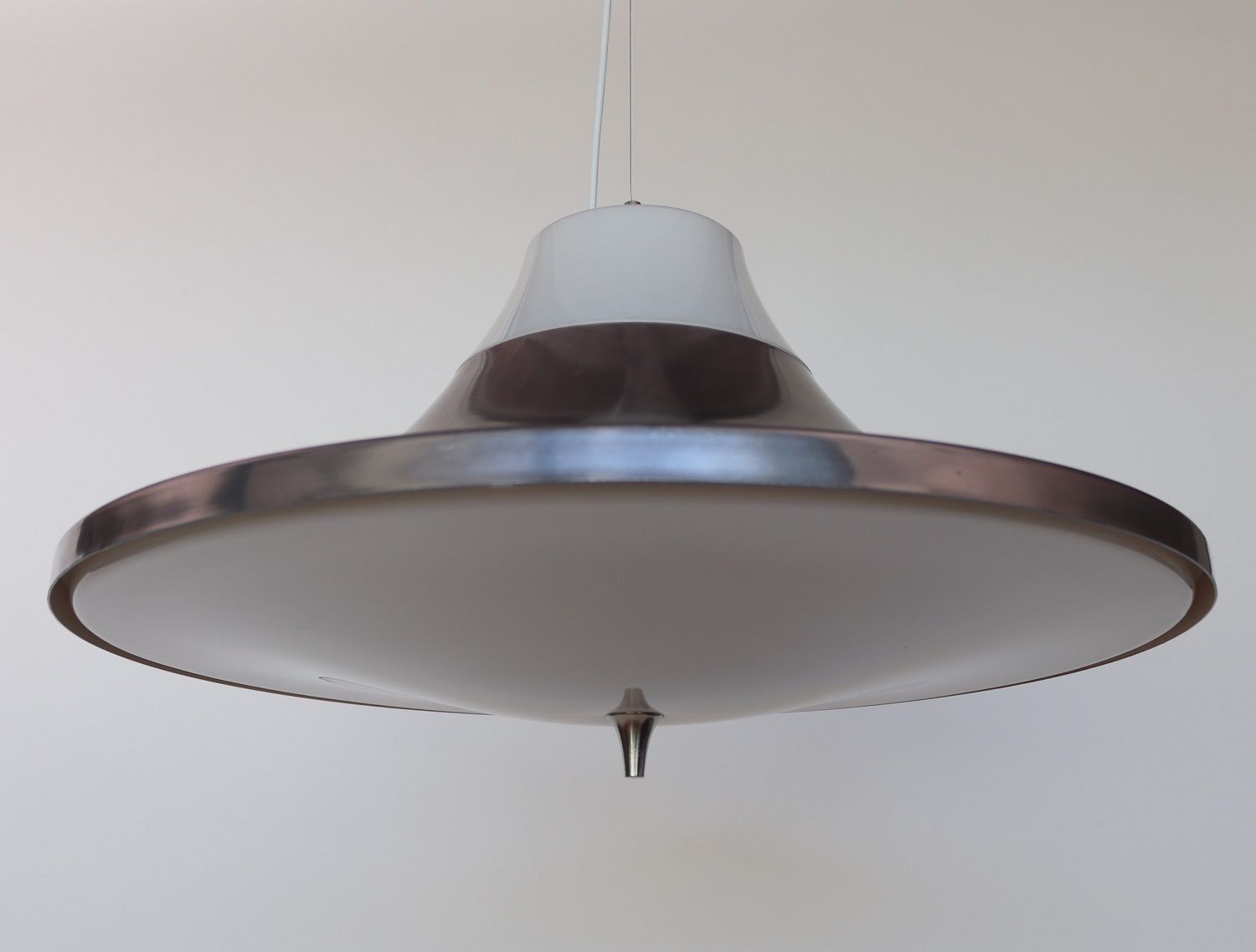 Italian Midcentury Plexiglass Pendant Lamp, 1960s photo furniture