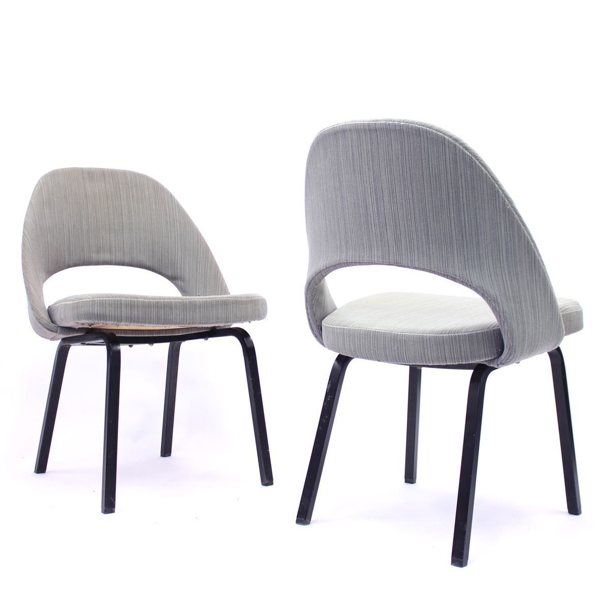 photo for sale Executive Side Chairs By Eero Saarinen For Knoll / Nordiska Kompaniet, 1962, Set Of 2
