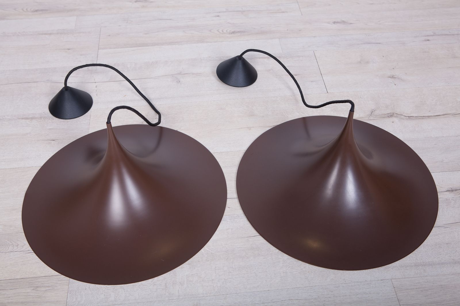 Semi Pendant Lamp By Claus Bonderup & Torsten Thorup For Lyfa, 1970s photo for sale